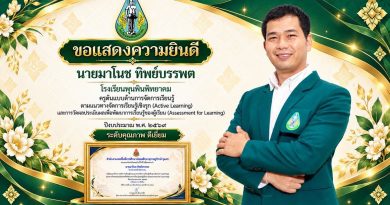 รางวัลครูต้นแบบด้านการจัดการเรียนรู้ ตามแนวทางจัดการเรียนรู้เชิงรุก (Active Learning) และการวัดผลประเมินผลเพื่อพัฒนาการเรียนของผู้เรียน (Assessment for Learning)